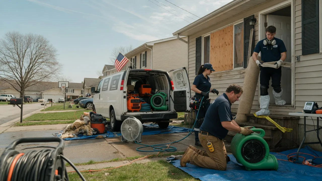 Water Damage Restoration in Ottawa, KS near me